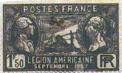 lindbergh French Stamp Spirit of St Louis
